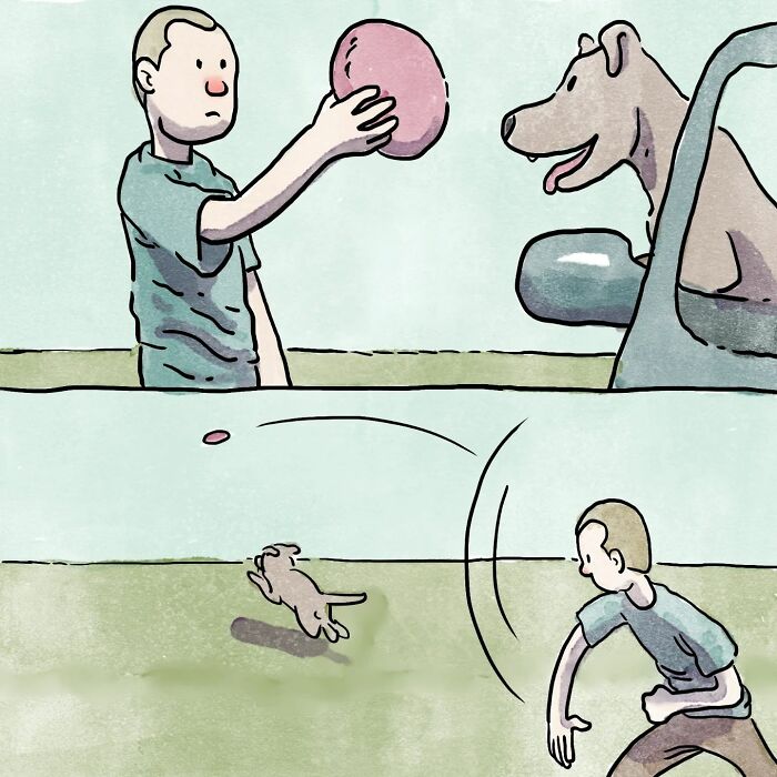 Brazilian Artist Creates Heartbreaking Comics Without Using A Single Word (4 New Stories)