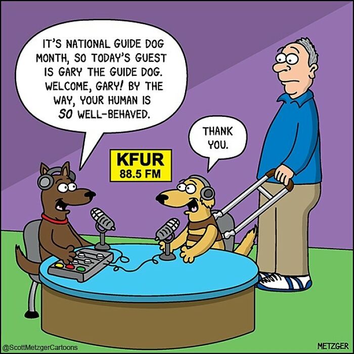 Only Cat And Dog Owners Might Truly Understand These 39 New Cartoons By The Artist Scott Metzger