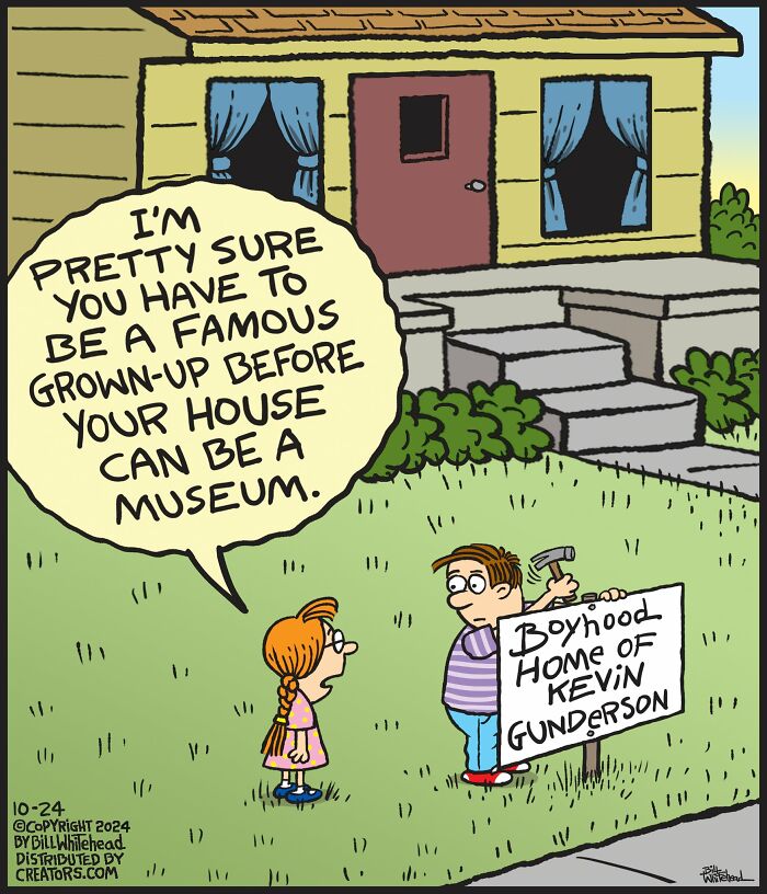 47 Funny One-Panel Comics By Bill Whitehead For A Quick Laugh (New Pics)