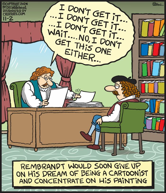 47 Funny One-Panel Comics By Bill Whitehead For A Quick Laugh (New Pics)