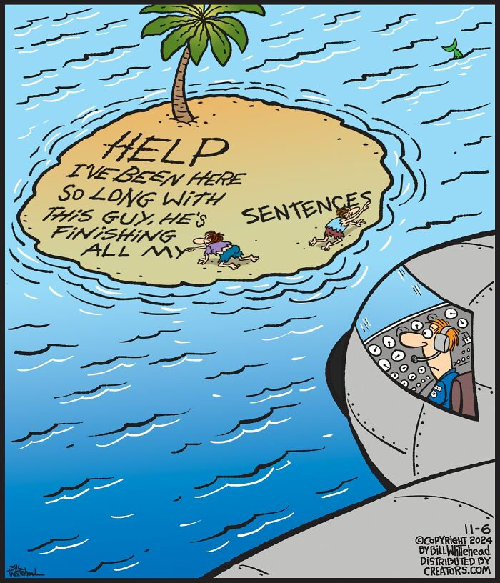 47 Funny One-Panel Comics By Bill Whitehead For A Quick Laugh (New Pics)