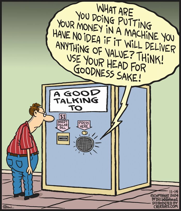 47 Funny One-Panel Comics By Bill Whitehead For A Quick Laugh (New Pics)