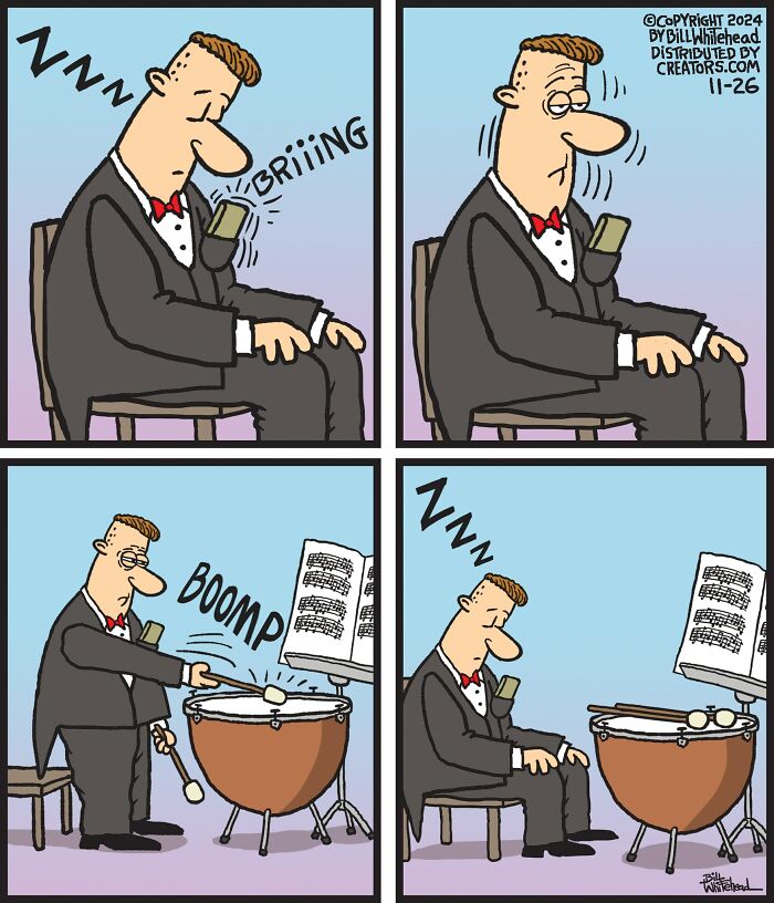 47 Funny One-Panel Comics By Bill Whitehead For A Quick Laugh (New Pics)