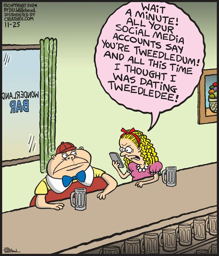 47 Funny One-Panel Comics By Bill Whitehead For A Quick Laugh (New Pics)