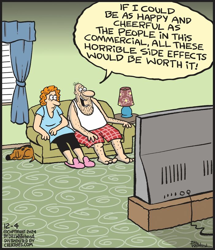 47 Funny One-Panel Comics By Bill Whitehead For A Quick Laugh (New Pics)