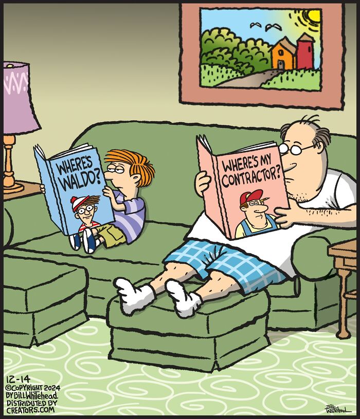 47 Funny One-Panel Comics By Bill Whitehead For A Quick Laugh (New Pics)