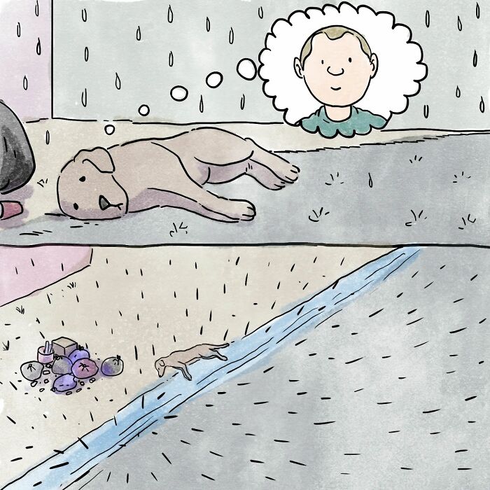 Brazilian Artist Creates Heartbreaking Comics Without Using A Single Word (4 New Stories)