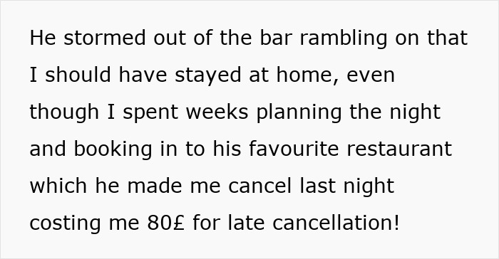 Lady Books Restaurant For Husband's Birthday, He Snaps At Her And Storms Off To Meet His Friends