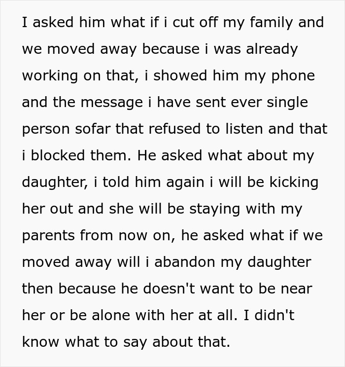 Text message discussing family issues and stepdad accusation resolution. Text message discussing family issues and stepdad accusation resolution.