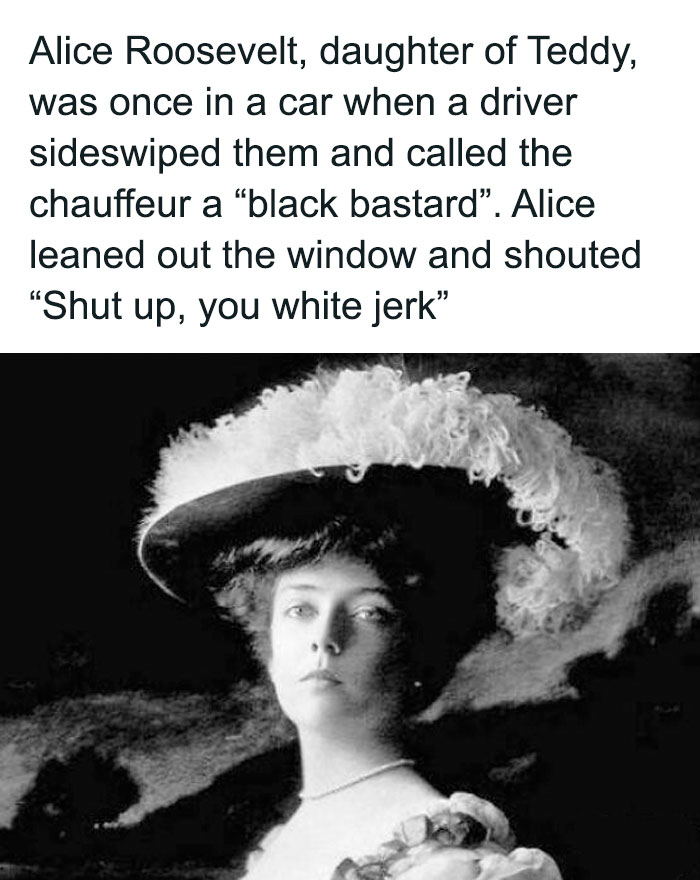 Vintage photo depicting an example of chaotic good with a woman in an elaborate hat.