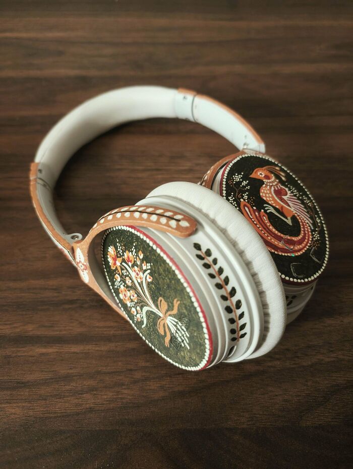 Painted My White Headphones!