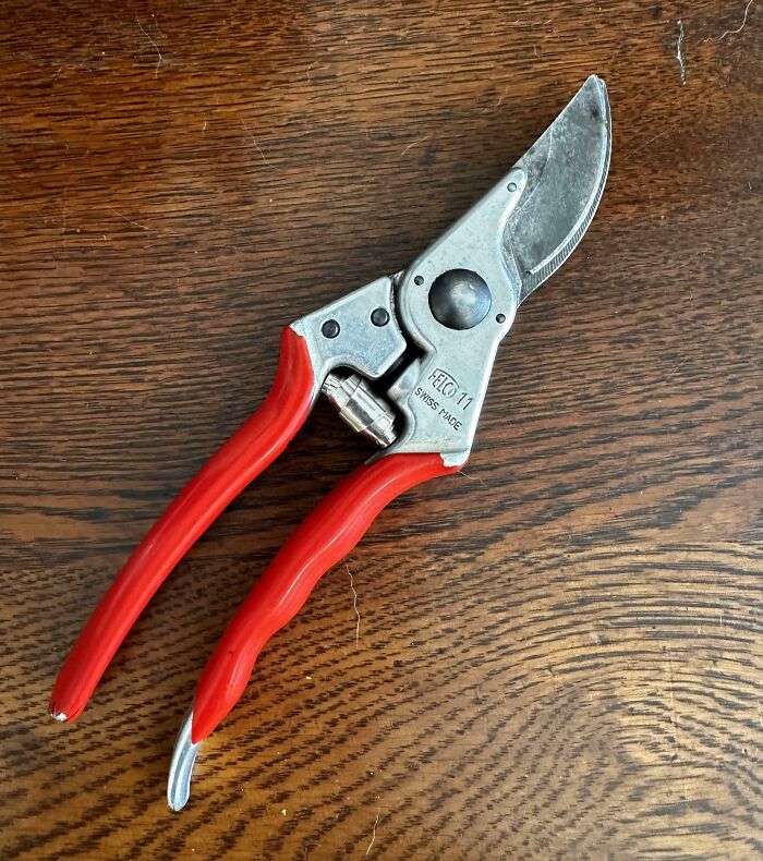 Felco #11 Pruners. Near Daily Use Since Inherited From My Mom 15 Years Ago