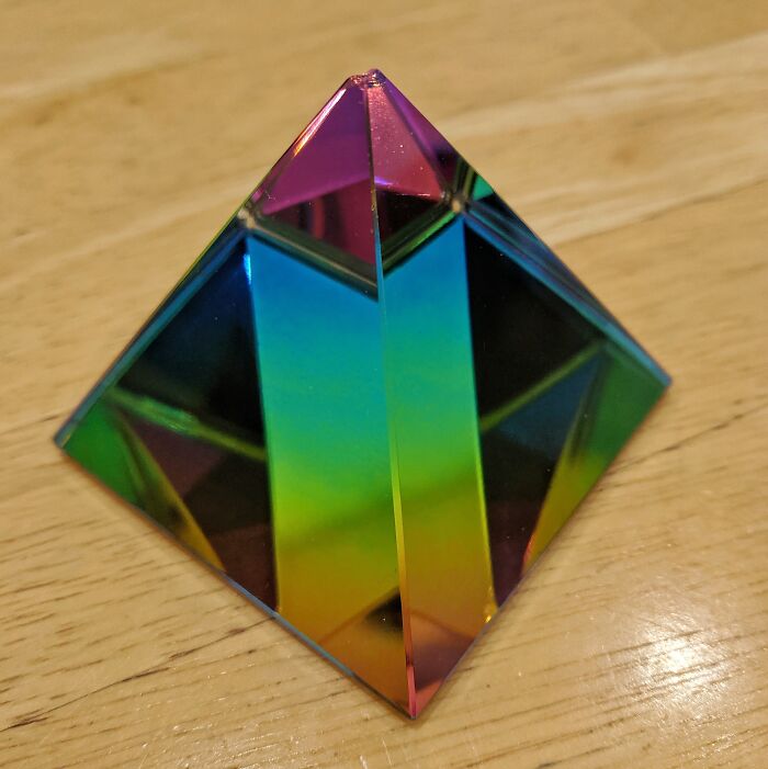 I've Been Fascinated By This Paperweight Of My Grandpa's For As Long As I Can Remember. Today I Inherited It