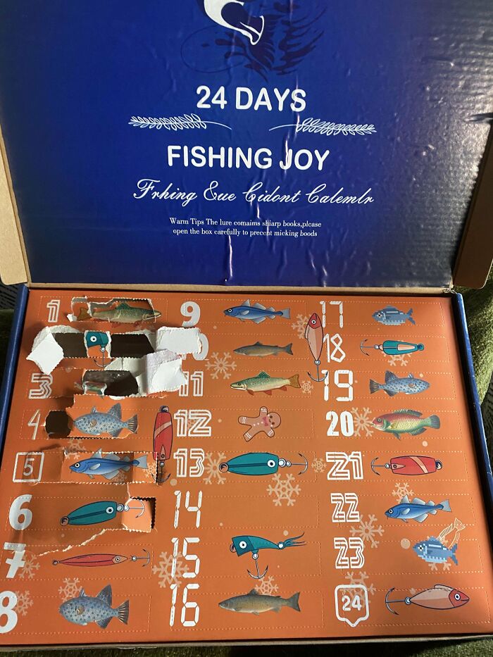 Girlfriend Got Me An Advent Calendar, I Think It Was Made In China