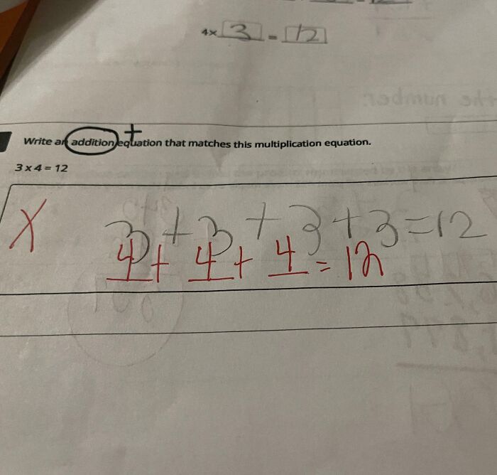 Son’s Math Test