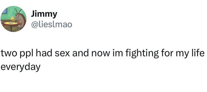 Text posts with sarcasm about life's struggles.