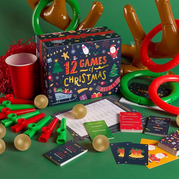 Holiday-themed indoor games and activities for kids to stay entertained during cold weather cabin fever.