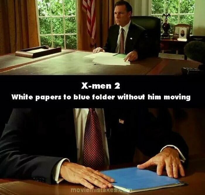 White Papers To Blue Folder Without Him Moving