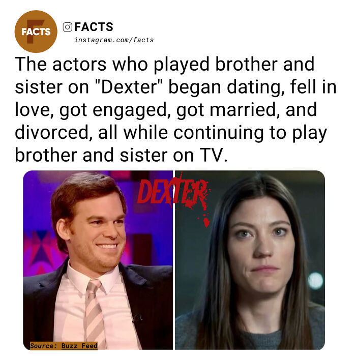 Actors of "Dexter" smiling and posing; fascinating facts about their relationship shared.