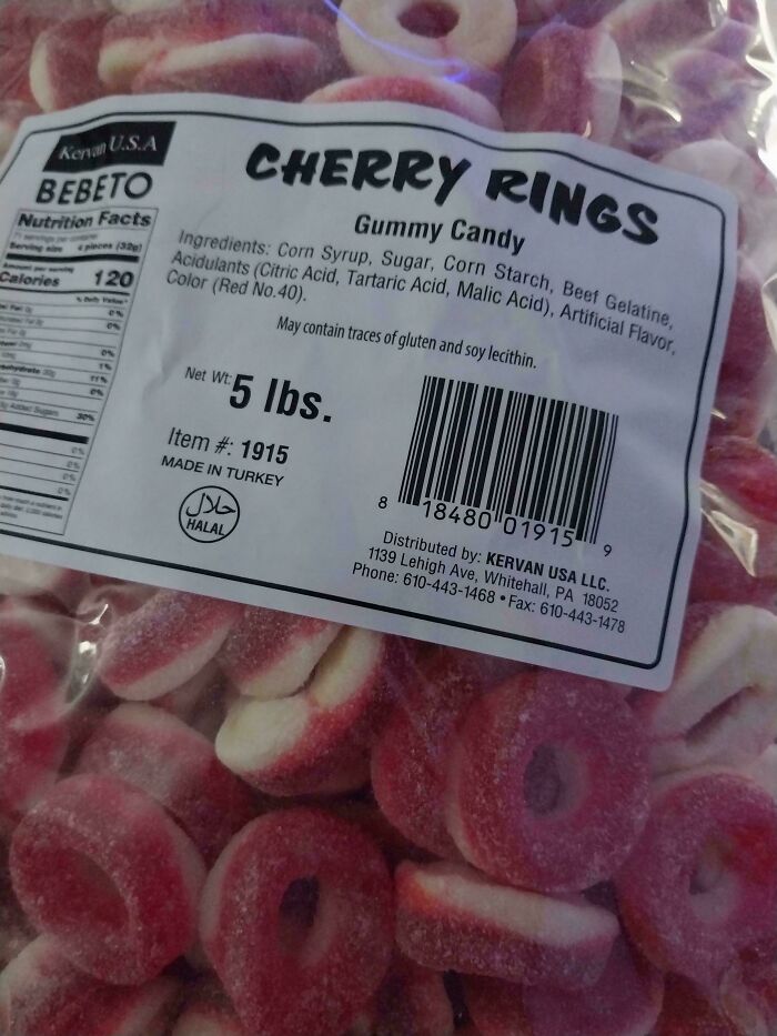 I Eat A 5lb Bag Of Cherry Rings Per Week
