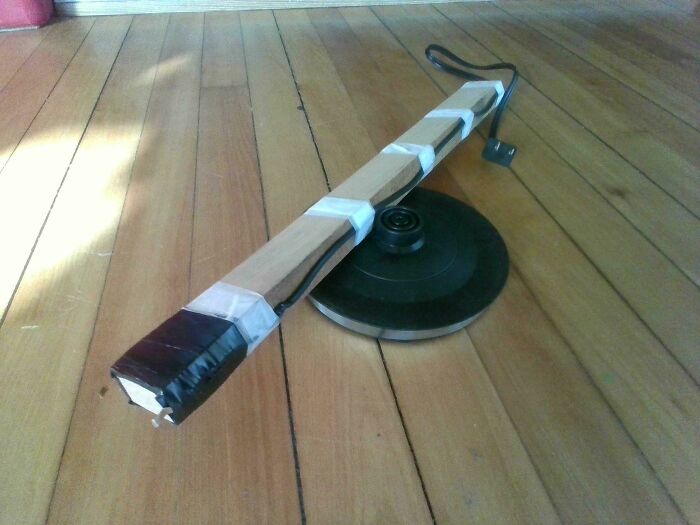 Made A Taser From A Broken Electric Kettle This Morning