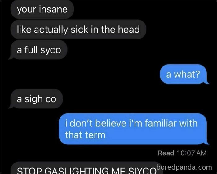 Text conversation with humorous misunderstanding, featuring the best-texts-of-2024.