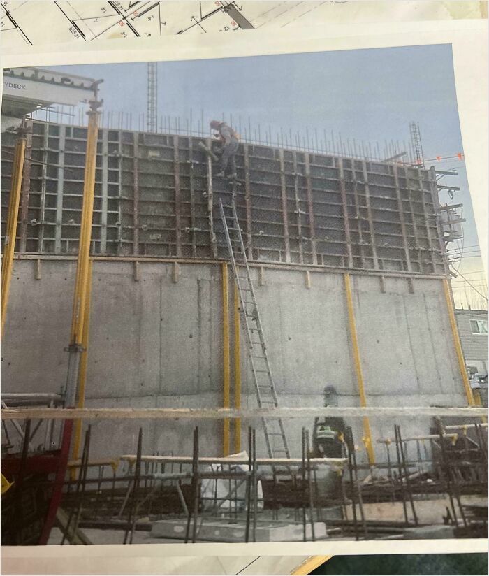 My Friend Got Sent Home From Work Today For A Safety Violation And Sent Me This Photo