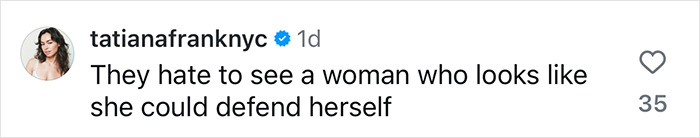 Instagram comment defending Sydney Sweeney amidst viral body shaming incident. Instagram comment defending Sydney Sweeney amidst viral body shaming incident.