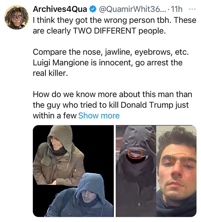 &ldquo;The Plot Thickens&rdquo;: Difference Between Masked CEO Assassin And Luigi Mangione Goes Viral