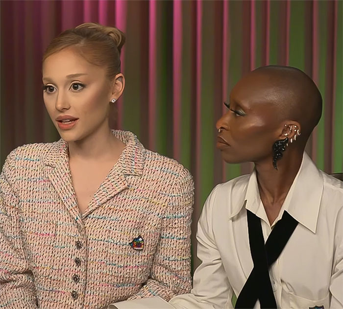 Ariana Grande Emotionally Reacts To &ldquo;Horrible&rdquo; Scrutiny About Her Body During &lsquo;Wicked&rsquo; Interview