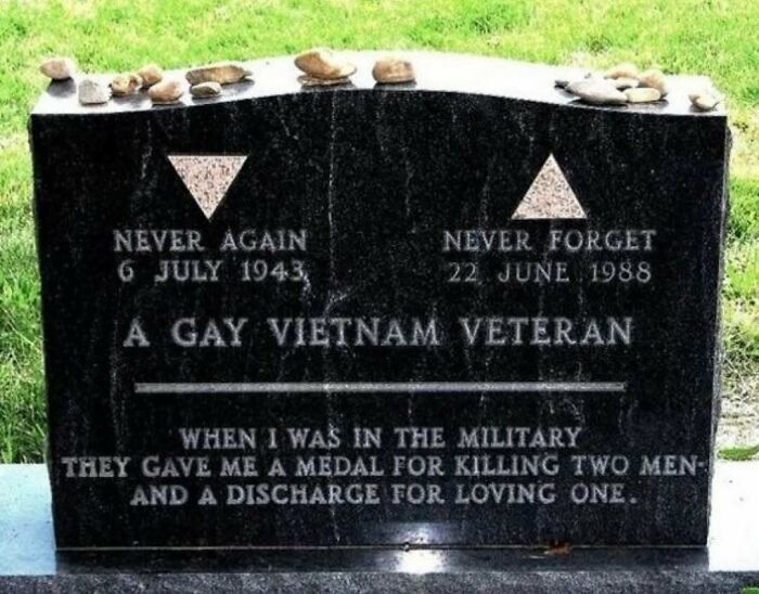 Gravestone of a Vietnam veteran with a touching personal inscription, highlighting interesting history facts.