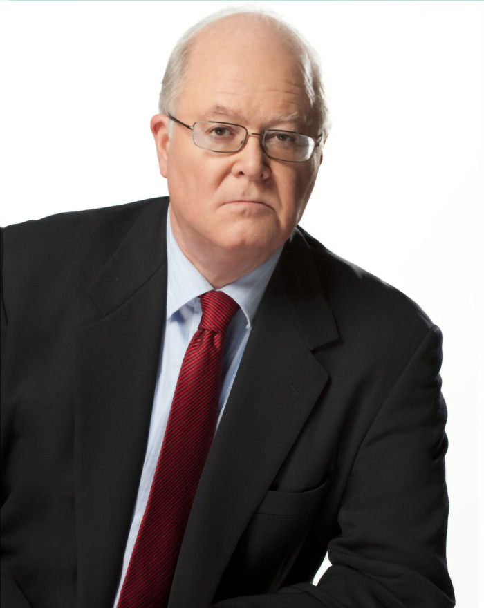 Bill Donohue in a suit and red tie. Bill Donohue in a suit and red tie.