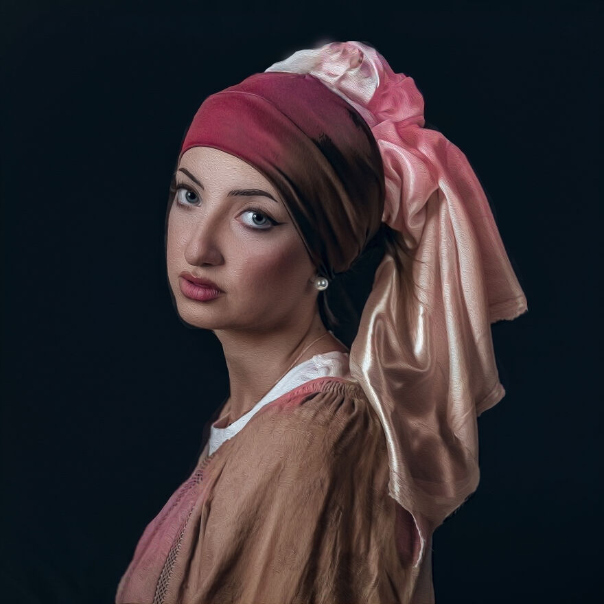 My Friend With A Perl Earring