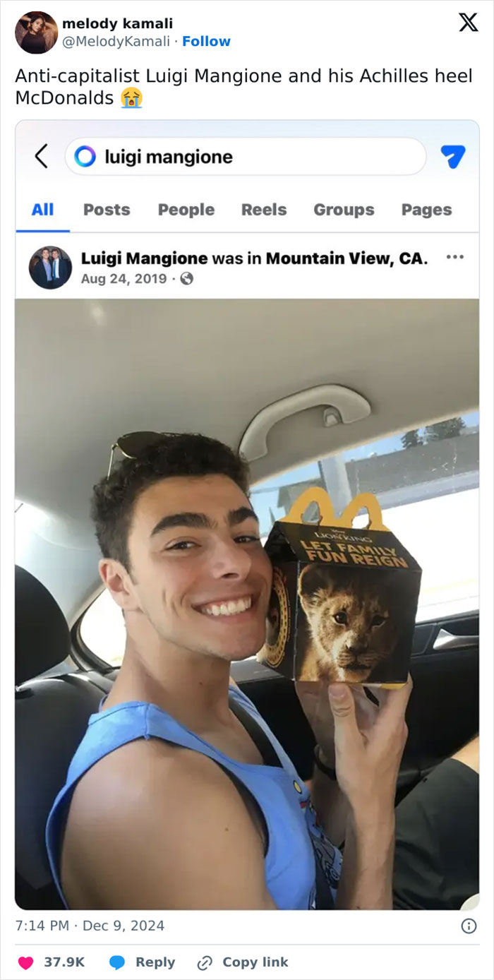 Alleged UnitedHealthcare CEO Assassin Luigi Mangione Goes Viral With These 12 Social Media Posts Alleged UnitedHealthcare CEO Assassin Luigi Mangione Goes Viral With These 12 Social Media Posts