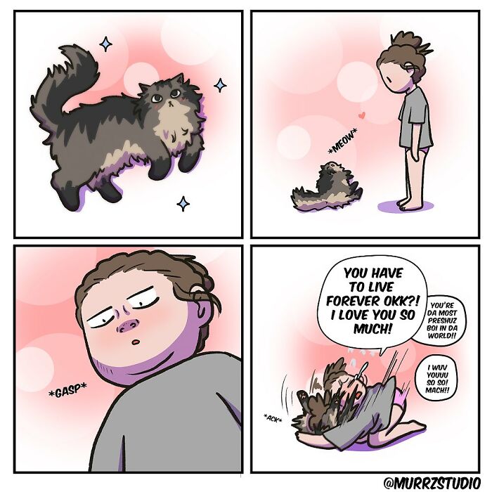 New Comics That Show The Hilarious Side Of Everyday Life, Relationships And Living With A Feline By Murzz
