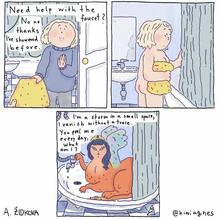 New Short Yet Amusing Comics With Unexpected Endings By A Czech Artist