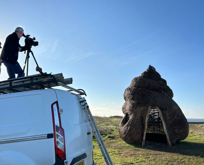 I Collected All The Articles That Wrote About Periwinkle Sculpture At Medmerry Nature Reserve I Collected All The Articles That Wrote About Periwinkle Sculpture At Medmerry Nature Reserve