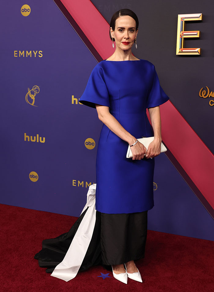 Sarah Paulson At The Emmy Awards