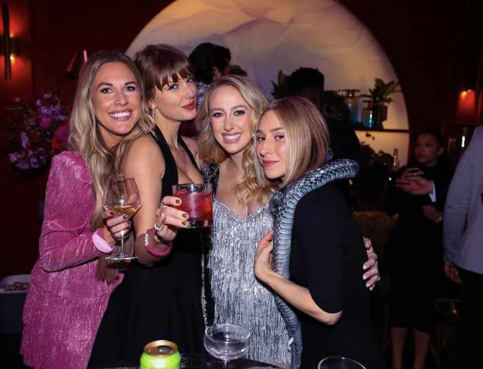 Taylor Swift's "Blurred" Ring Finger In Wrap Party Pics Sparks More Travis Kelce Engagement Rumors Taylor Swift's "Blurred" Ring Finger In Wrap Party Pics Sparks More Travis Kelce Engagement Rumors