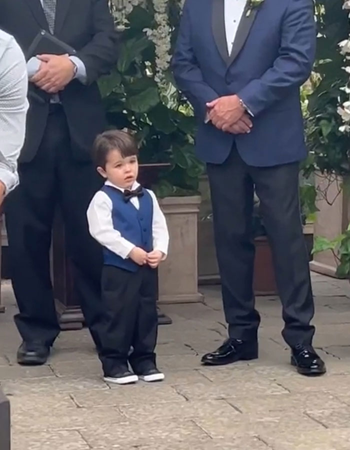 2YO Suddenly Realizes His Mom Is The Bride&mdash;His "Heart-Melting" Reaction Is Winning The Internet