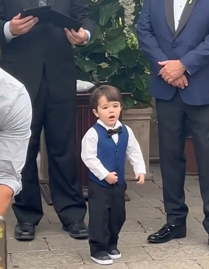 2YO Suddenly Realizes His Mom Is The Bride&mdash;His "Heart-Melting" Reaction Is Winning The Internet