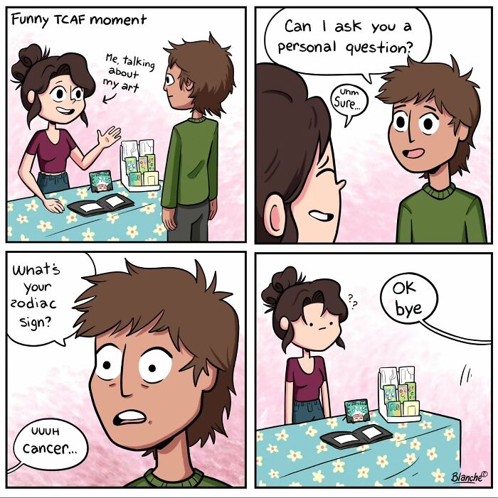 Unpredictable And Hilarious Comics Depicting Everyday Life As A Woman By Blanchet (New Pics)