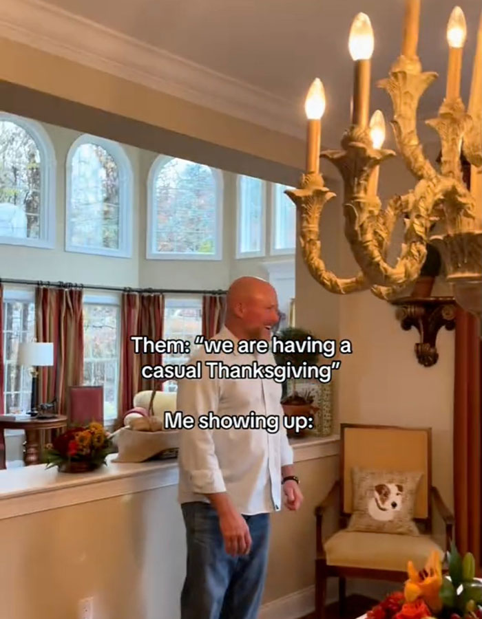 Influencer Slammed For Wearing An Extravagant $9,000 &ldquo;Blanket&rdquo; Dress To Thanksgiving Dinner