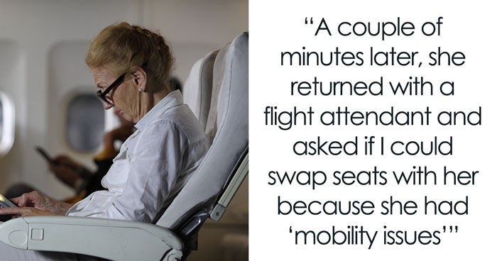 Entitled 60YO Passenger Requests Seat Change Over “Mobility Issues”, Gets Denied
