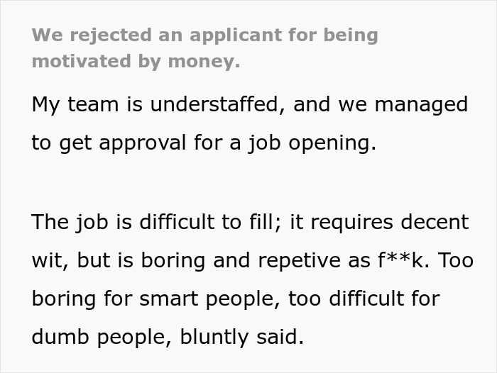&ldquo;My Recruiter Is Crying, I'm Crying&rdquo;: Perfect Candidate Rejected For Wanting To Be Paid