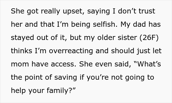 Mother and family discussing emotions and money in a family emergency situation. Mother and family discussing emotions and money in a family emergency situation.