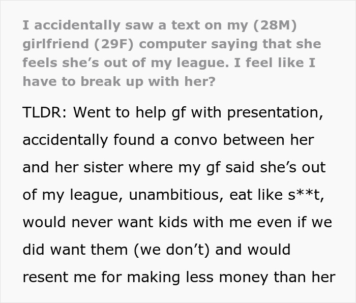 "Forgot I'm A Catch": Man Leaves GF Of 3 Years After She Claims She's Too Good For Him "Forgot I'm A Catch": Man Leaves GF Of 3 Years After She Claims She's Too Good For Him