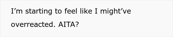 Text questioning an overreaction about dog sitting due to allergies.