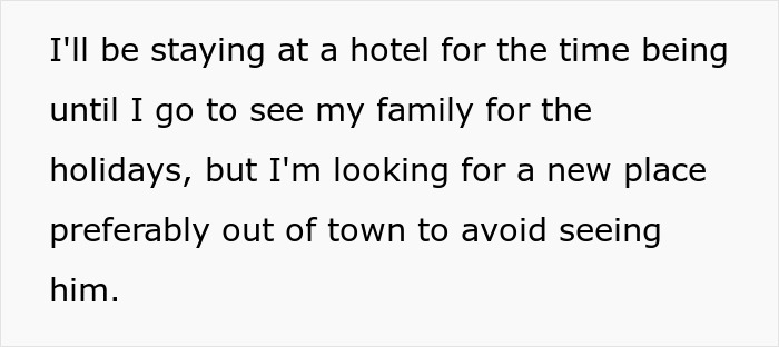Text expressing a woman's decision to stay in a hotel and find a new place to avoid a toxic sister testing boundaries. Text expressing a woman's decision to stay in a hotel and find a new place to avoid a toxic sister testing boundaries.
