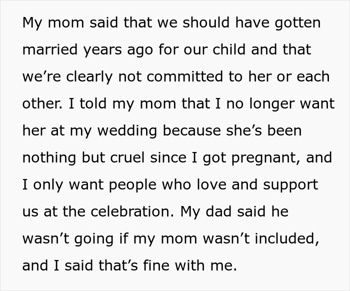 Bride Tells Cruel Mom She's Not Welcome At Her Wedding After Being Shamed And Called "Used Goods"